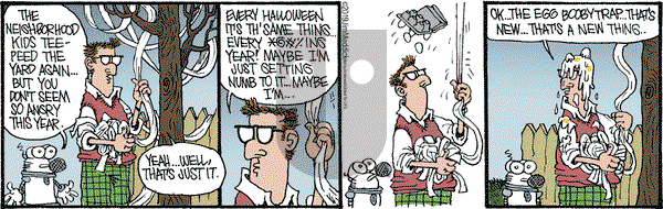 Monty on Friday November 1, 2019 Comic Strip