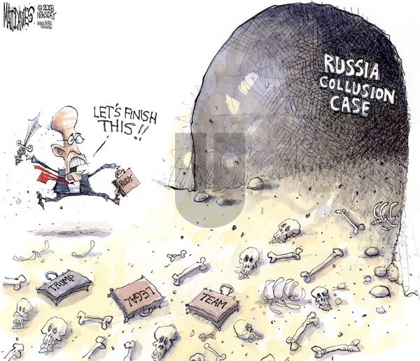 Matt Davies on Sunday April 22, 2018 Comic Strip