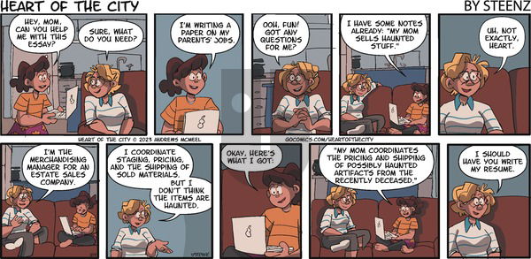 Heart of the City on Sunday March 19, 2023 Comic Strip