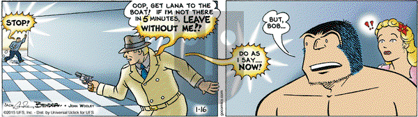 Alley Oop on Friday January 16, 2015 Comic Strip