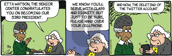 Lola on Tuesday November 19, 2019 Comic Strip