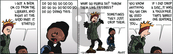 Frazz on Saturday January 12, 2013 Comic Strip