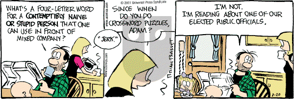Adam@Home on Monday August 20, 2001 Comic Strip