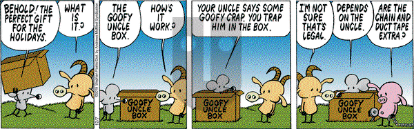 Pearls Before Swine on Friday December 7, 2018 Comic Strip