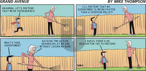 Grand Avenue on Sunday May 28, 2023 Comic Strip