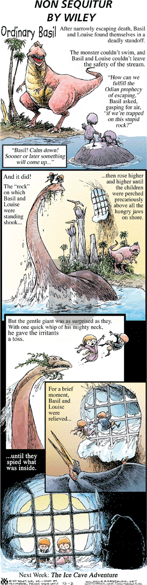 Non Sequitur on Sunday December 2, 2007 Comic Strip