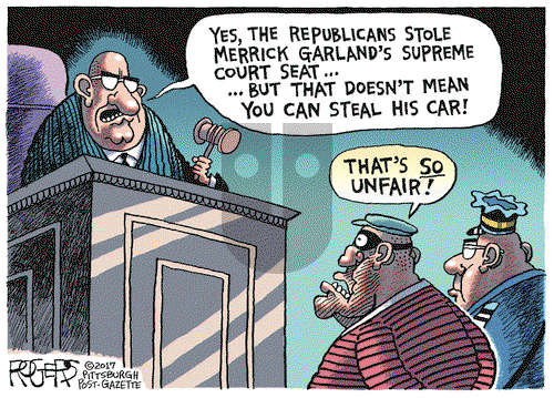 Rob Rogers on Friday March 24, 2017 Comic Strip