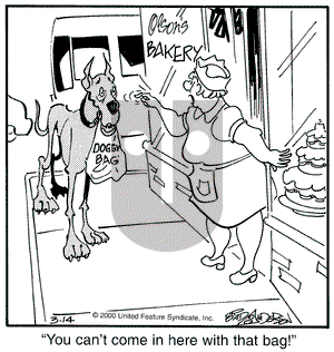 Marmaduke on Tuesday March 14, 2000 Comic Strip