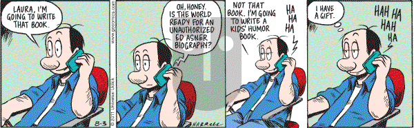Adam@Home - Wednesday August 3, 2011 Comic Strip