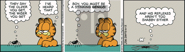 Garfield on Tuesday June 12, 2012 Comic Strip