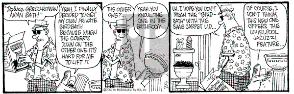 Monty on Monday October 22, 2007 Comic Strip