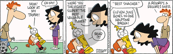Baby Blues on Monday July 28, 2014 Comic Strip