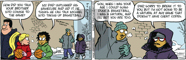 Cleats on Monday February 9, 2004 Comic Strip