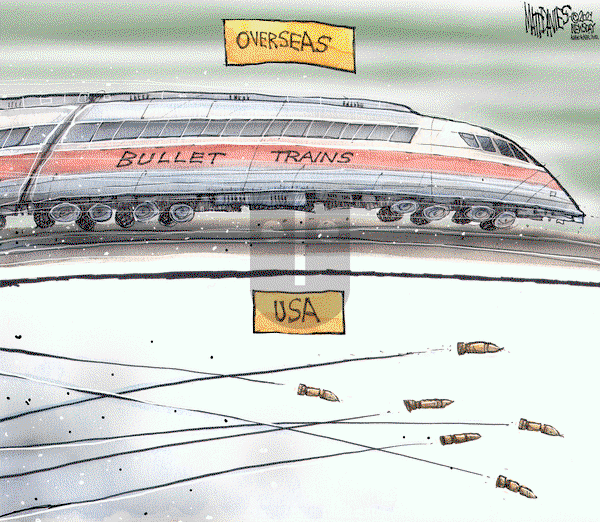 Matt Davies on Tuesday May 11, 2021 Comic Strip