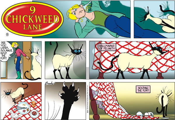 9 Chickweed Lane on Sunday February 6, 2005 Comic Strip