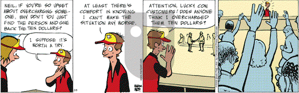 Lucky Cow on Wednesday February 8, 2006 Comic Strip