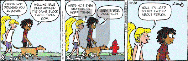 Cleats - Saturday October 20, 2007 Comic Strip