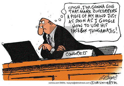 Henry Payne on Friday April 13, 2018 Comic Strip