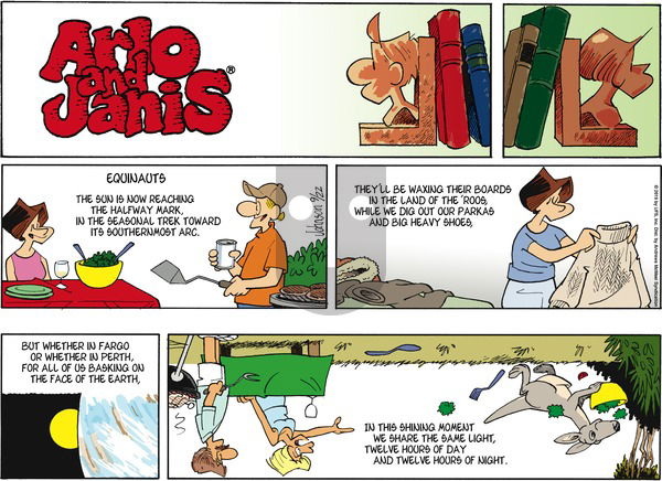 Arlo and Janis on Sunday September 22, 2019 Comic Strip