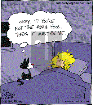 Kit 'N' Carlyle on Thursday April 1, 2010 Comic Strip