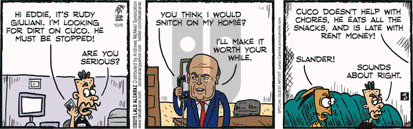 La Cucaracha on Wednesday October 9, 2019 Comic Strip