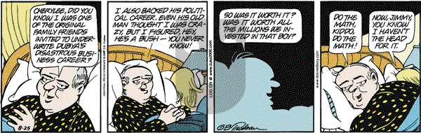 Doonesbury on Friday August 25, 2000 Comic Strip