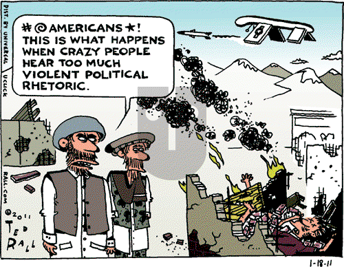 Ted Rall on Tuesday January 18, 2011 Comic Strip