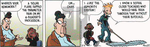 Frazz on Saturday May 5, 2012 Comic Strip