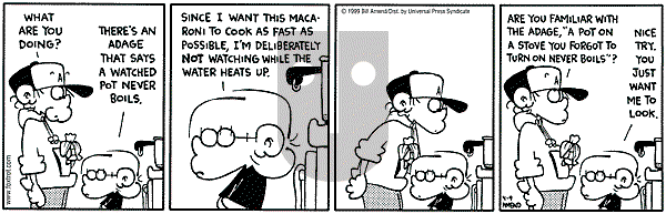 FoxTrot on Friday April 9, 1999 Comic Strip