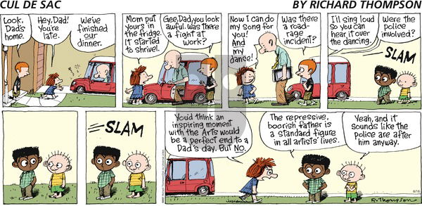 Cul de Sac on Sunday June 16, 2013 Comic Strip