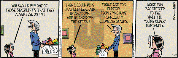 Grand Avenue on Tuesday March 22, 2016 Comic Strip