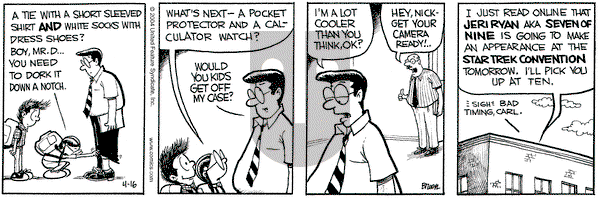 Grand Avenue on Friday April 16, 2004 Comic Strip