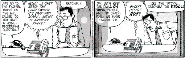 Get Fuzzy on Saturday September 9, 2000 Comic Strip