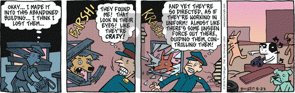 Pooch Cafe on Saturday August 23, 2014 Comic Strip