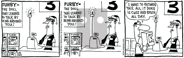 The Duplex on Tuesday December 22, 1998 Comic Strip