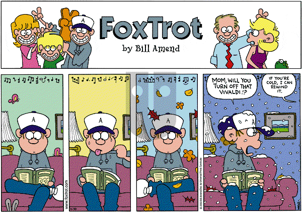 FoxTrot - Sunday November 30, 2003 Comic Strip