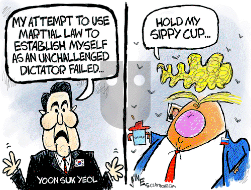 Clay Jones - Friday December 6, 2024 Comic Strip