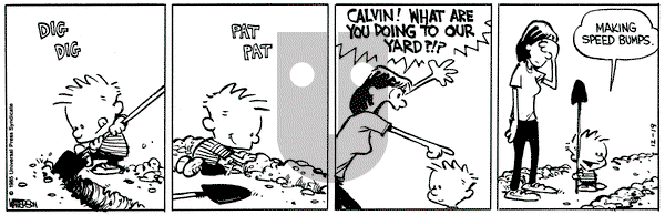 Calvin and Hobbes on Thursday December 19, 1985 Comic Strip