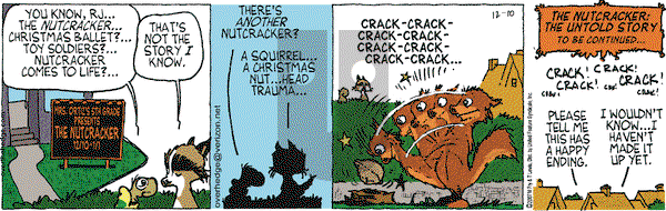 Over the Hedge on Monday December 10, 2007 Comic Strip