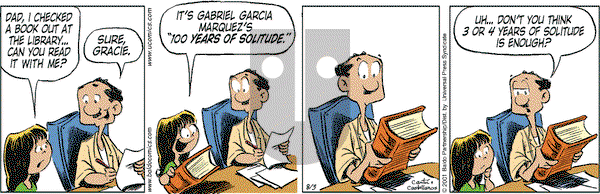 Baldo on Friday August 3, 2001 Comic Strip