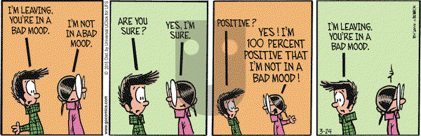 Grand Avenue on Tuesday March 24, 2015 Comic Strip