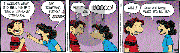 The Buckets on Wednesday July 25, 2018 Comic Strip