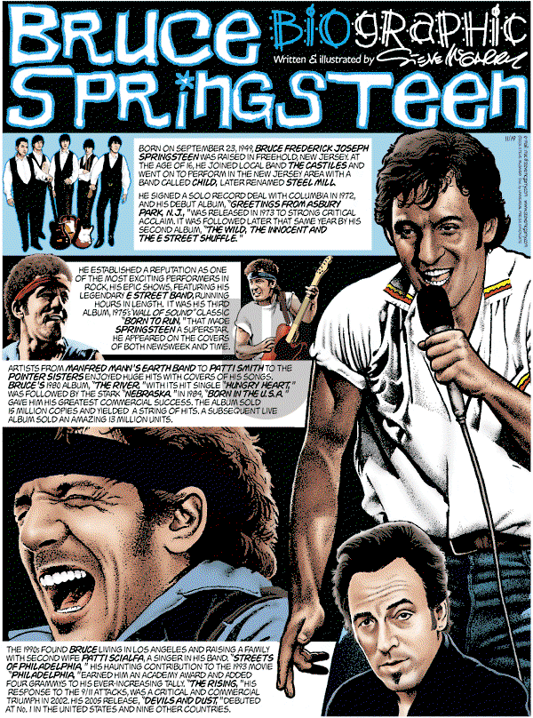Biographic on Sunday November 19, 2006 Comic Strip