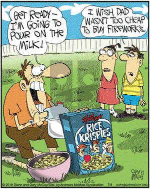 The Flying McCoys on Thursday July 4, 2019 Comic Strip