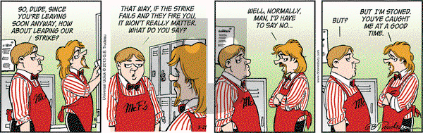 Doonesbury on Wednesday March 27, 2013 Comic Strip