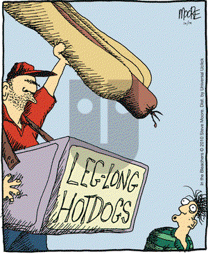In the Bleachers - Thursday October 14, 2010 Comic Strip