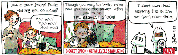 Breaking Cat News on Wednesday August 29, 2018 Comic Strip