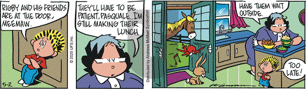 Rose is Rose on Friday May 2, 2025 Comic Strip