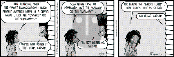 The Boondocks on Thursday October 6, 2011 Comic Strip