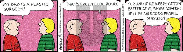 The Born Loser on Saturday July 5, 2014 Comic Strip
